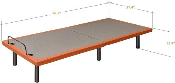 Adjustable Bed Frame - Massage, Wireless Remote - Image 2