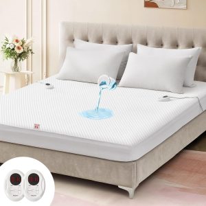 Heated Mattress Pad - Waterproof Bed Warmer, ETL Certified