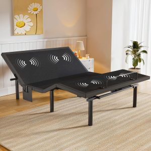 Reinetic Adjustable Bed Frame: Massage & Incline